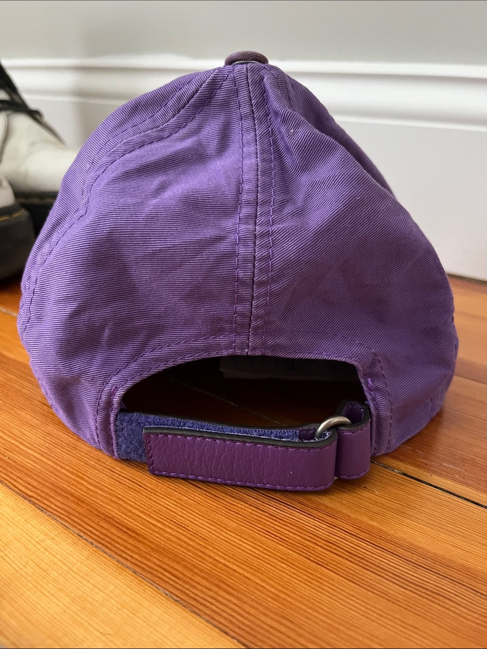 Gucci Purple Logo Baseball Cap - Picture 3 of 3